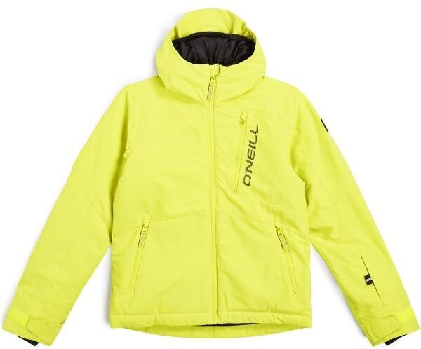 O'Neill HAMMER Chlapčenská snowboardová/lyžiarska bunda, reflexný neón, veľkosť