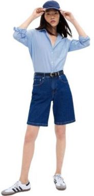 GAP V-LS CLASSIC Dámska košeľa, svetlomodrá, veľkosť