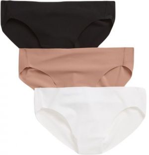 GAP NO SHOW BIKINI 3PK Dámske nohavičky, béžová, veľkosť