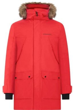 DIDRIKSONS RICK Pánska parka, červená, veľkosť