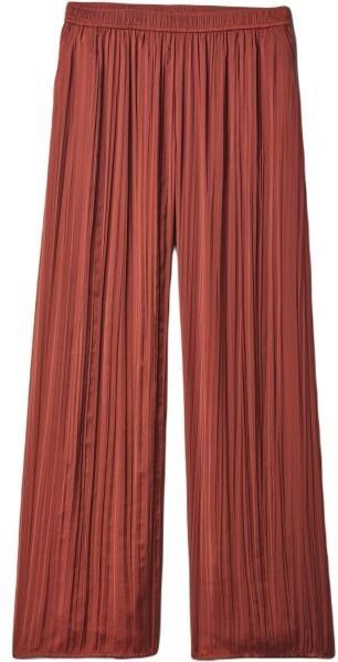 GAP CRINKLE PULL ON Dámske nohavice, hnedá, veľkosť