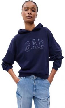 GAP FRCH EXCL Dámska mikina, tmavo modrá, veľkosť