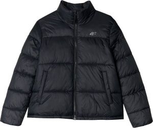 4F DOWN JACKET Dámska bunda, čierna, veľkosť