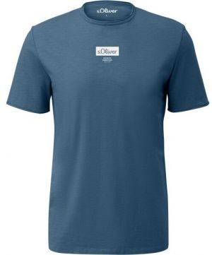 s.Oliver RL T-SHIRT SS Pánske tričko, modrá, veľkosť