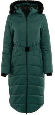 ALPINE PRO BYRA Dámsky zimný kabát, zelená, veľkosť