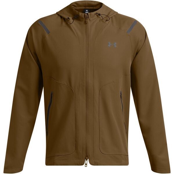 Under Armour UNSTOPPABLE JACKET Pánska bunda, hnedá, veľkosť M