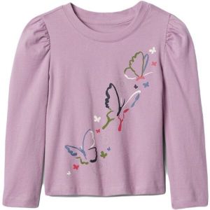 GAP BABY Detské tričko, fialová, veľkosť 5Y