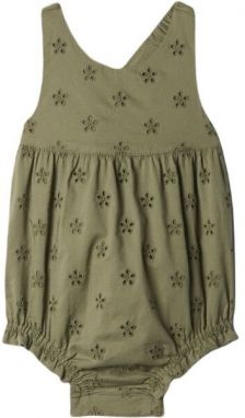 GAP EYELET BUBBLE Dievčenské body, khaki, veľkosť