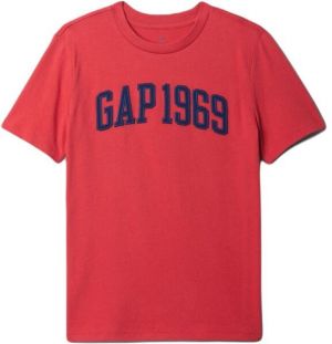 GAP BETTER GRAPHIC Chlapčenské tričko, červená, veľkosť