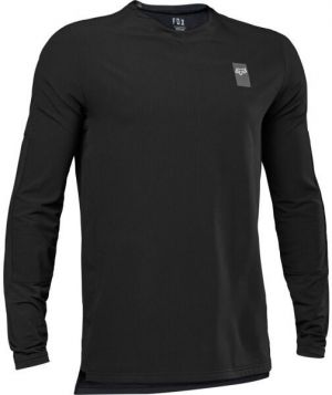 Fox DEFEND THERMAL Pánsky cyklistický dres, čierna, veľkosť