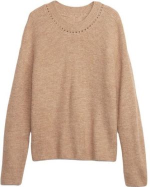 GAP V-FOREVERCOZY Dámsky sveter, hnedá, veľkosť