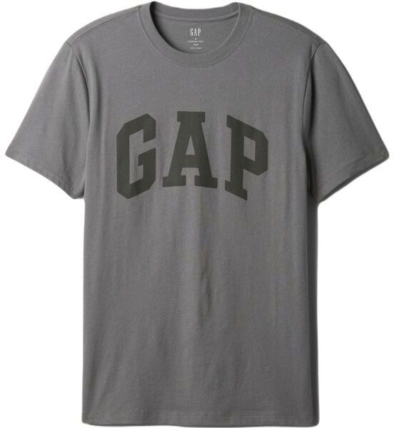 GAP BASIC LOGO Pánske tričko, tmavo sivá, veľkosť