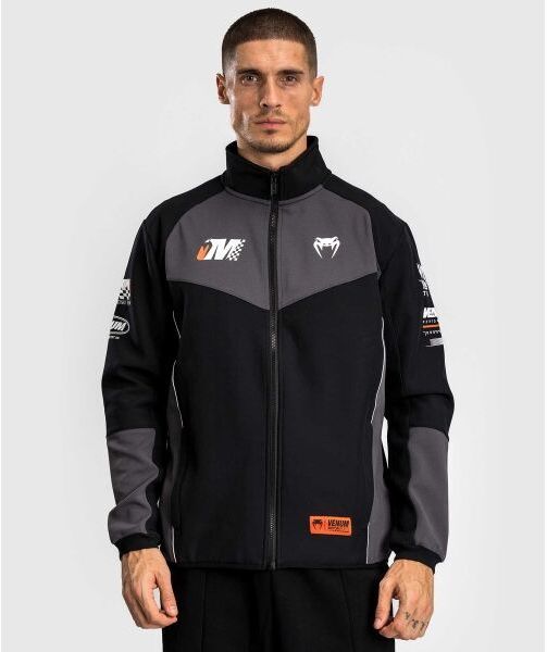 Venum MOTORSPORT SOFTSHELL JACKET Pánska bunda, čierna, veľkosť