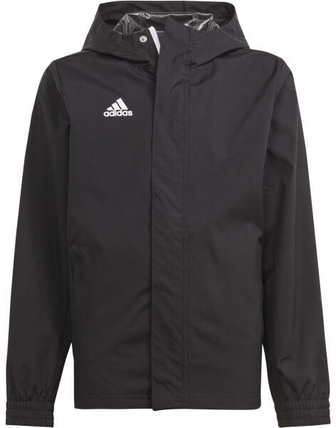 adidas ENT22 AW JKTY Juniorská futbalová bunda, čierna, veľkosť