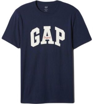 GAP V-FRCH EVERYDAY Pánske tričko, tmavo modrá, veľkosť