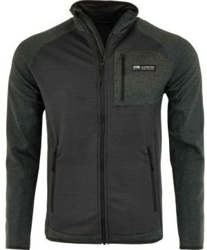 ALPINE PRO LOREW Pánska funkčná mikina, čierna, veľkosť