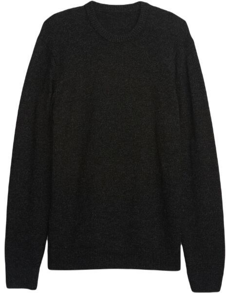 GAP V-WARMEST CREW Pánsky sveter, čierna, veľkosť