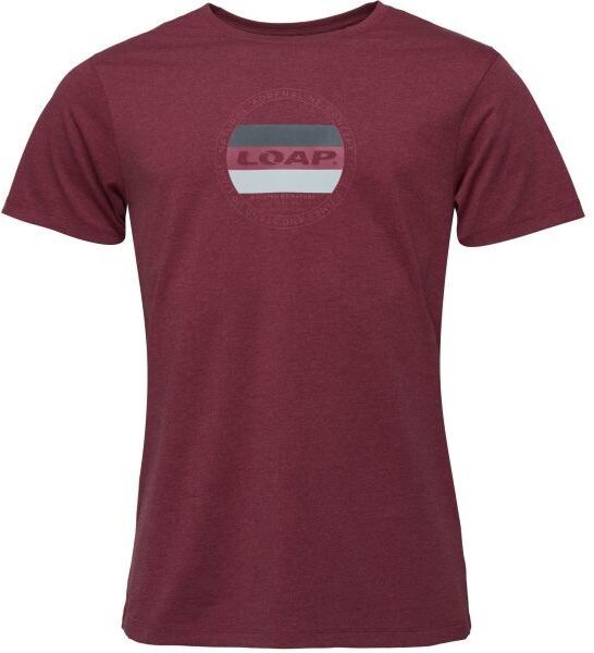 LOAP BOJAR Pánske tričko, vínová, veľkosť