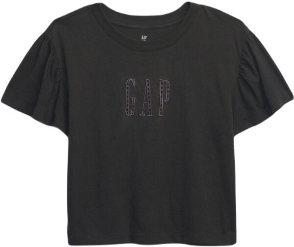 GAP FLUTTER Detské tričko, černá, veľkosť