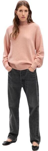 GAP CASHSOFT MOCKNECK Dámsky sveter, lososová, veľkosť