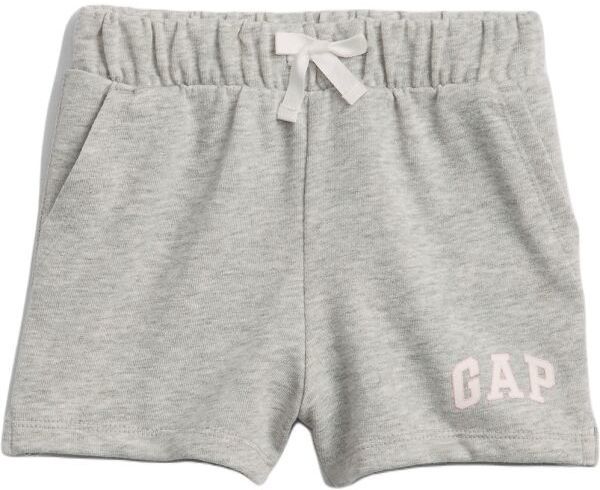 GAP LOGO Dievčenské šortky, sivá, veľkosť