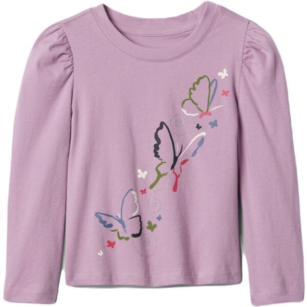 GAP BABY Detské tričko, fialová, veľkosť