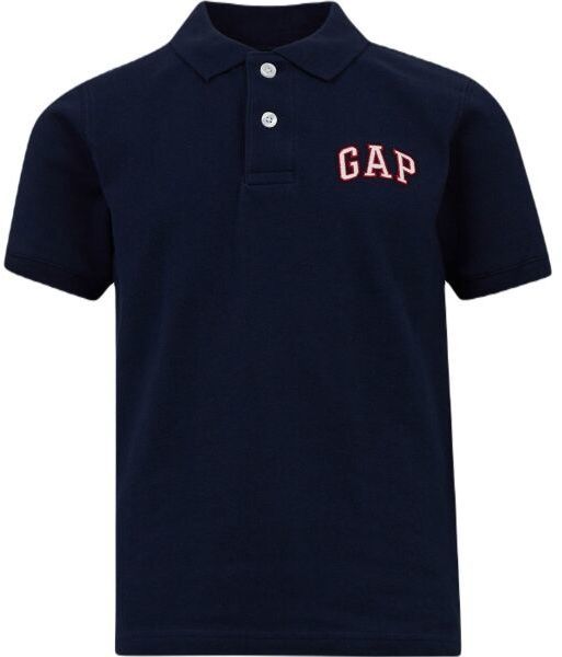 GAP LOGO POLO Detské tričko, tmavo modrá, veľkosť