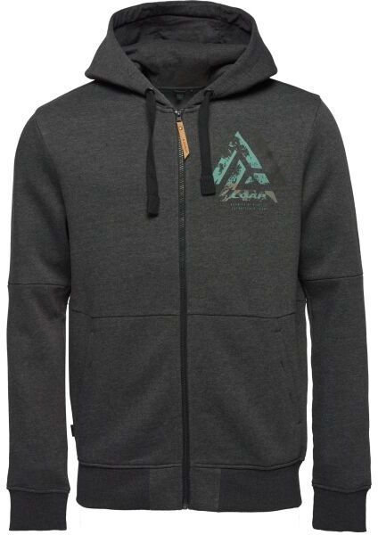 LOAP EDCAR Pánska mikina, tmavo sivá, veľkosť