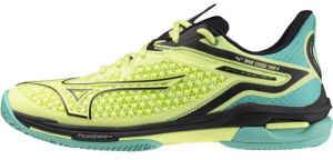 Mizuno WAVE EXCEED TOUR 6 CC Pánska tenisová obuv, žltá, veľkosť 44