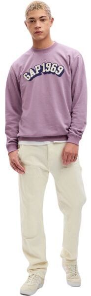 GAP 1969 Pánska mikina, fialová, veľkosť