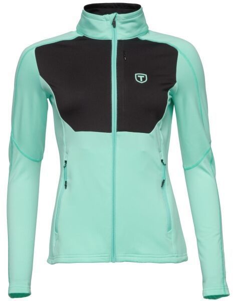 TENSON TXLITE FULL ZIP Dámska funkčná mikina, tyrkysová, veľkosť