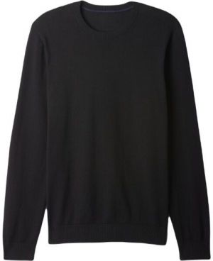 GAP V-CORE COTTON CREW Pánsky sveter, čierna, veľkosť
