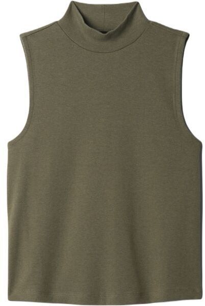 GAP MOD MOCK Dámske tielko, khaki, veľkosť