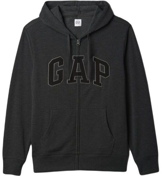 GAP HERITAGE Pánska mikina, tmavo sivá, veľkosť