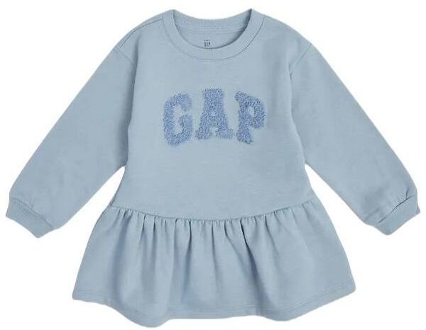GAP BABY Dievčenské šaty, svetlomodrá, veľkosť 5Y
