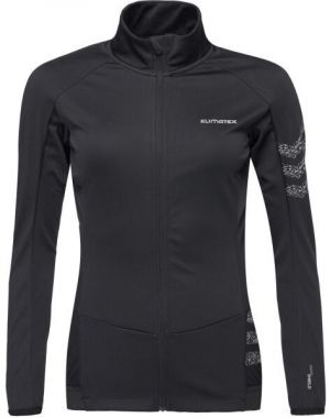 Klimatex MIRABEL Dámska vetruodolná cyklistická bunda, čierna, veľkosť