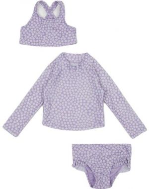 GAP RASHGUARD Dievčenské plavky, fialová, veľkosť