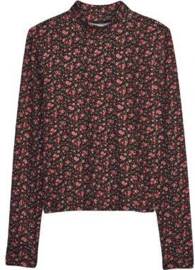 GAP LS MOCKNECK Dievčenské tričko, hnedá, veľkosť