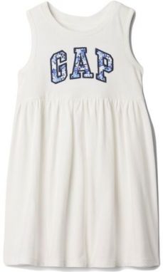 GAP BABY Dievčenské šaty, biela, veľkosť