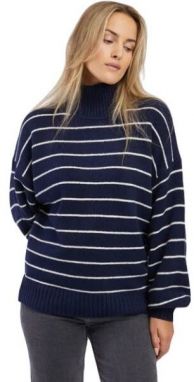 GAP CASHSOFT MOCKNECK Dámsky sveter, tmavo modrá, veľkosť