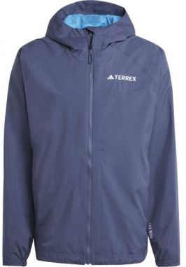adidas TERREX MULTI 2L RAIN.DRY Pánska nepremokavá bunda, tmavo modrá, veľkosť