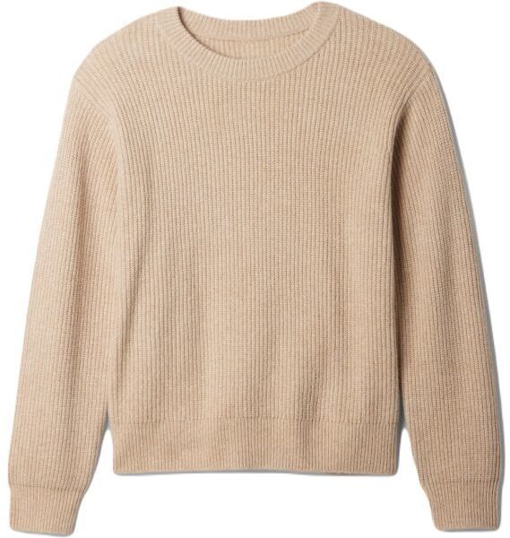 GAP CASHSOFT CREW Chlapčenský sveter, béžová, veľkosť