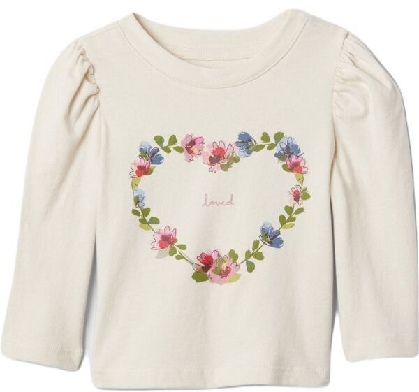 GAP BABY Detské tričko, béžová, veľkosť 5Y