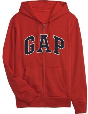 GAP V-HERITAGE Pánska mikina, červená, veľkosť