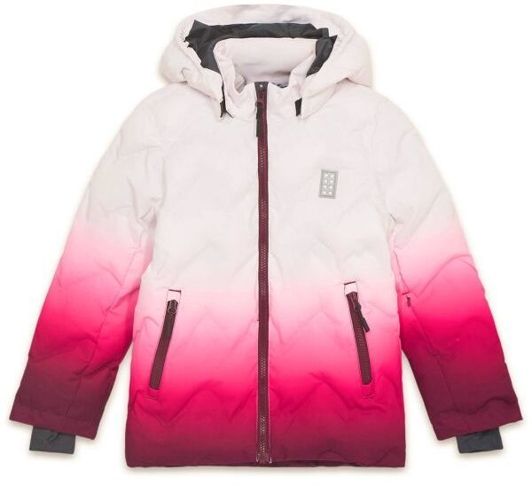 LEGO® kidswear LWJESTED 709 Dievčenská lyžiarska bunda, ružová, veľkosť