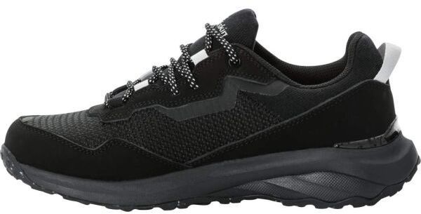 Jack Wolfskin DROMOVENTURE LOW W Dámska outdoorová obuv, čierna, veľkosť