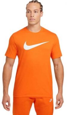 Nike NSW TEE ICON SWOOSH Pánske tričko, oranžová, veľkosť