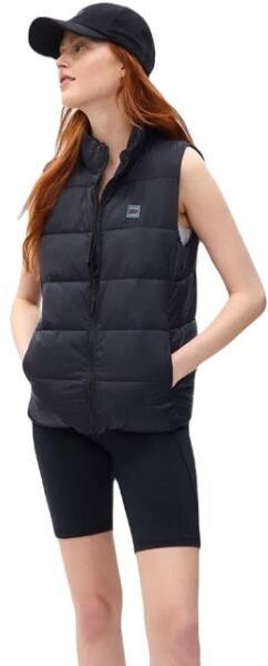 GAP V-FRCH LOGO Dámska vesta, čierna, veľkosť