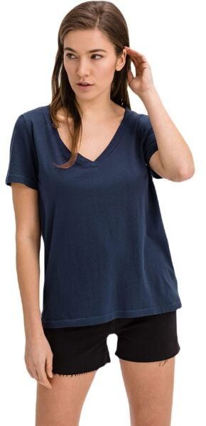 GAP ORGANIC Dámske tričko, tmavě modrá, veľkosť