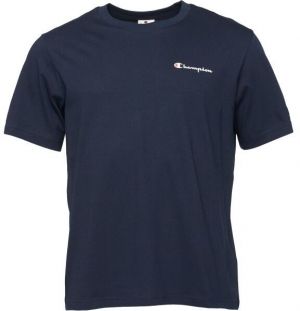 Champion SCRIPT SHOP Pánske tričko, tmavo modrá, veľkosť